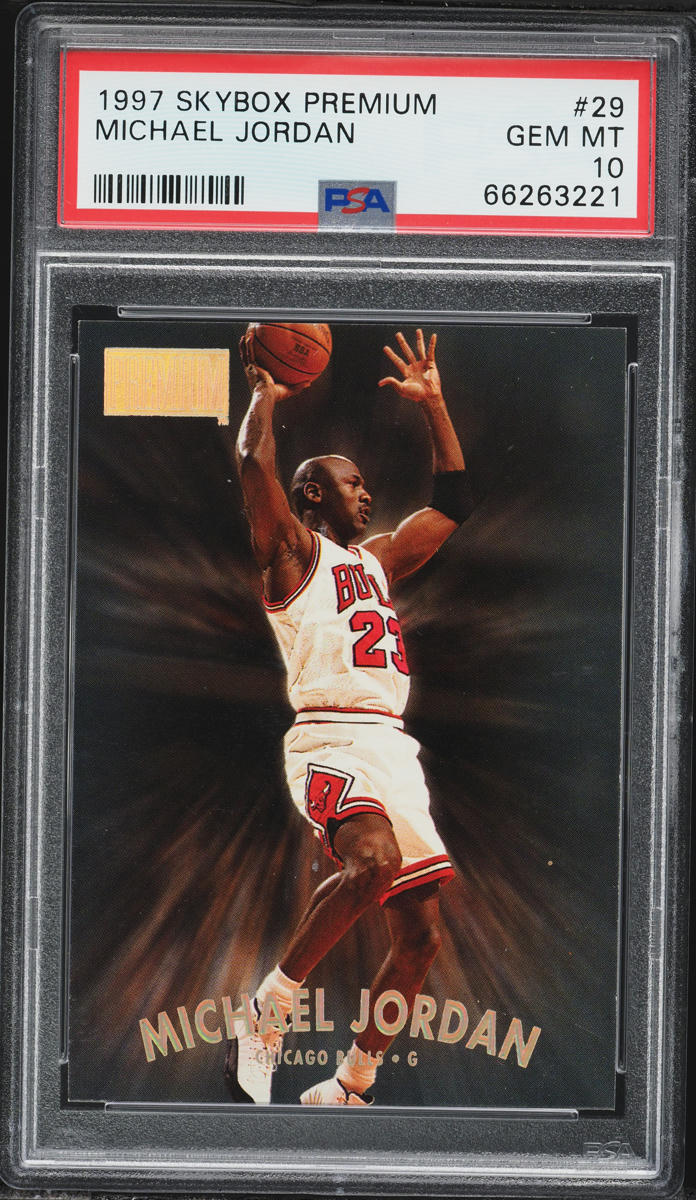 1997 Skybox Premium Michael Jordan #29 PSA 10 GEM MINT