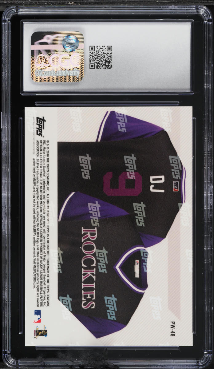 2018 Topps Now Players Weekend DJ LeMahieu #PW-48 CGC 8.5 NM-MT+
