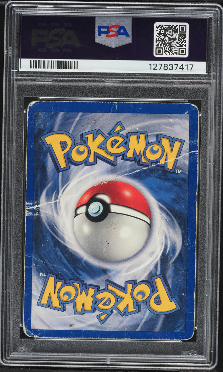 1999 Pokemon Base Set Shadowless 1st Edition Holo Machamp #8 PSA 1 PR