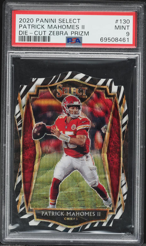 2020 Panini Impeccable Victory Printing Plate Patrick Mahomes II