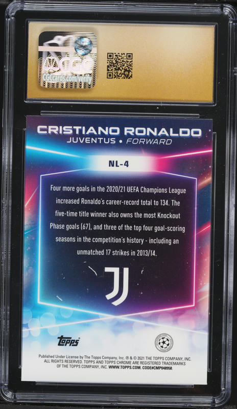 2020 Topps Chrome X Aoki UEFA Champions League Neon Lazers