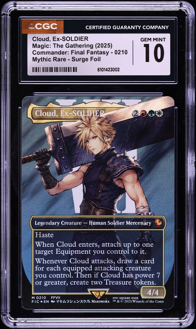 2025 Magic: The Gathering Commander: Final Fantasy Surge Foil