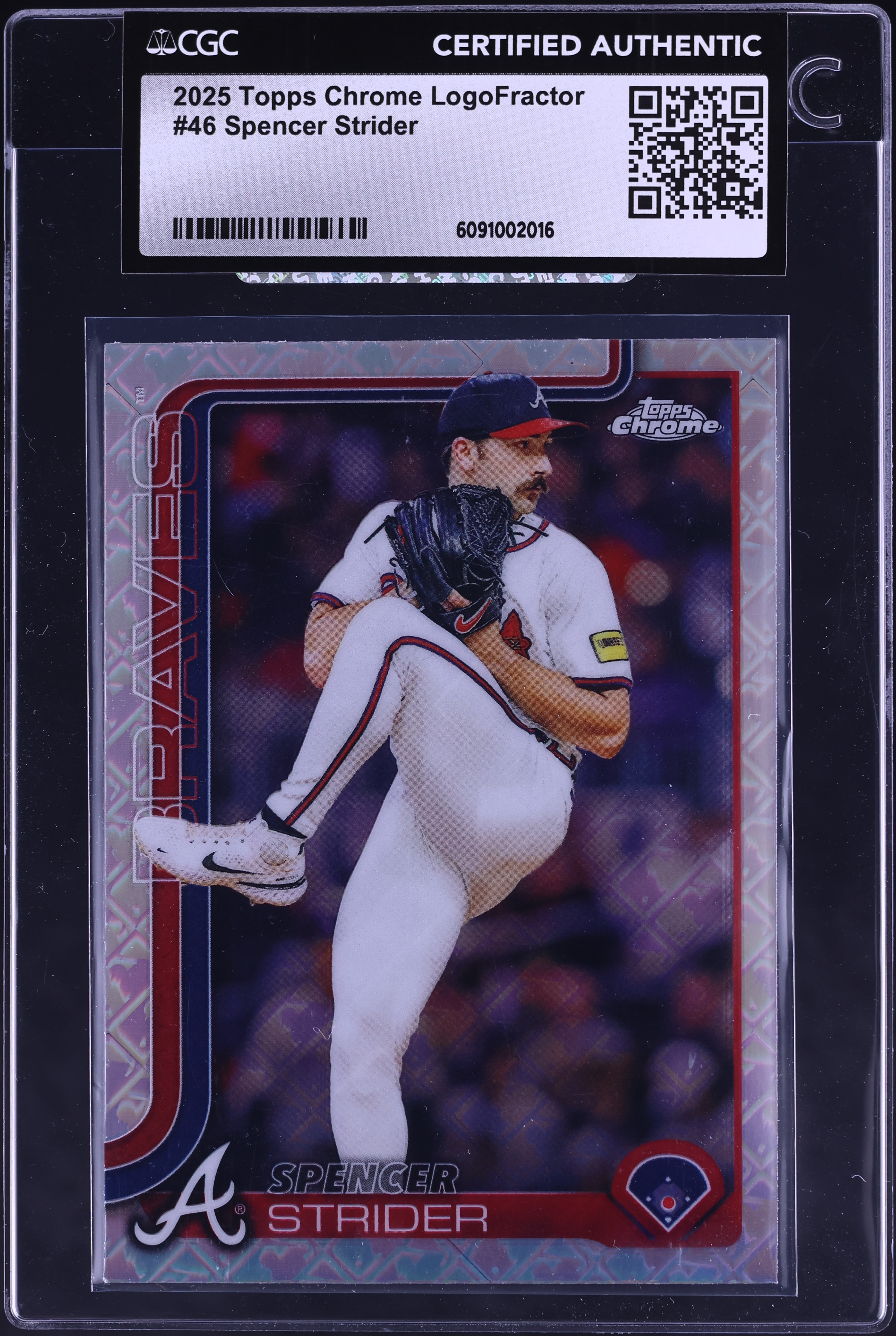 Strider Spencer Topps 0 | Auto Series Prices Chrome MLB Baseball 