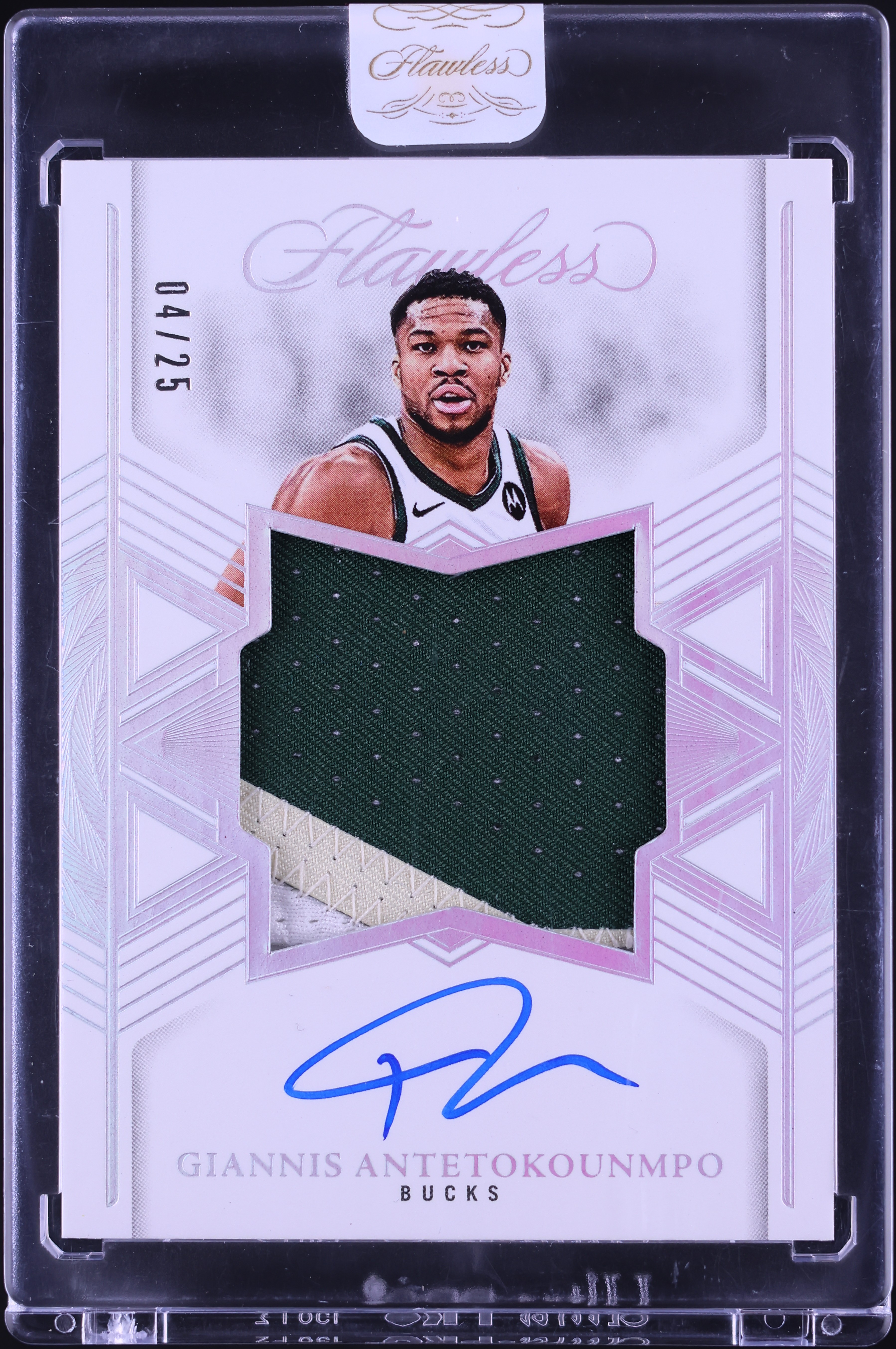 2024 Panini Flawless Star Giannis Antetokounmpo GAME-USED PATCH