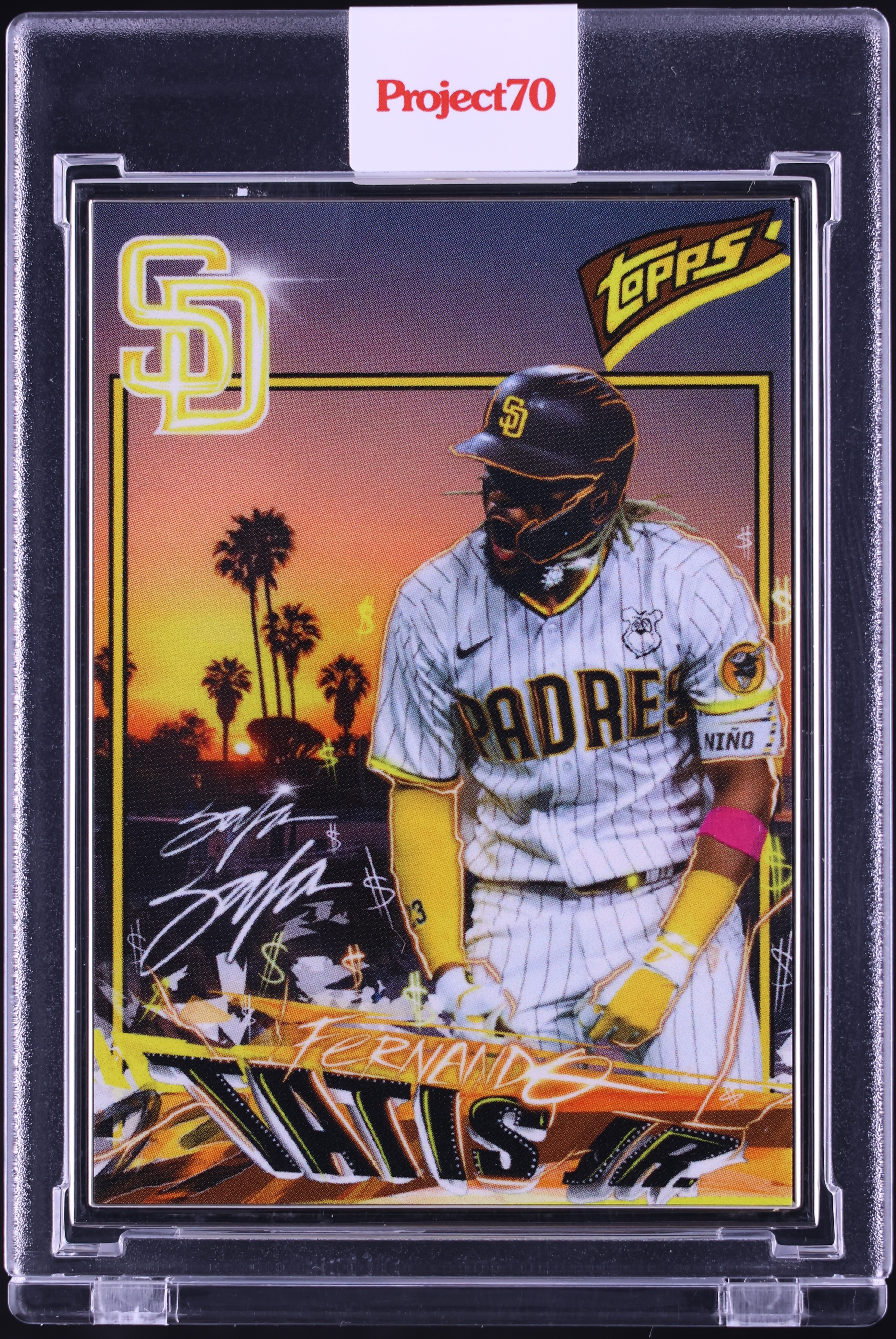 2021 Topps Project 70 By King Saladeen Artist Proof Fernando Tatis