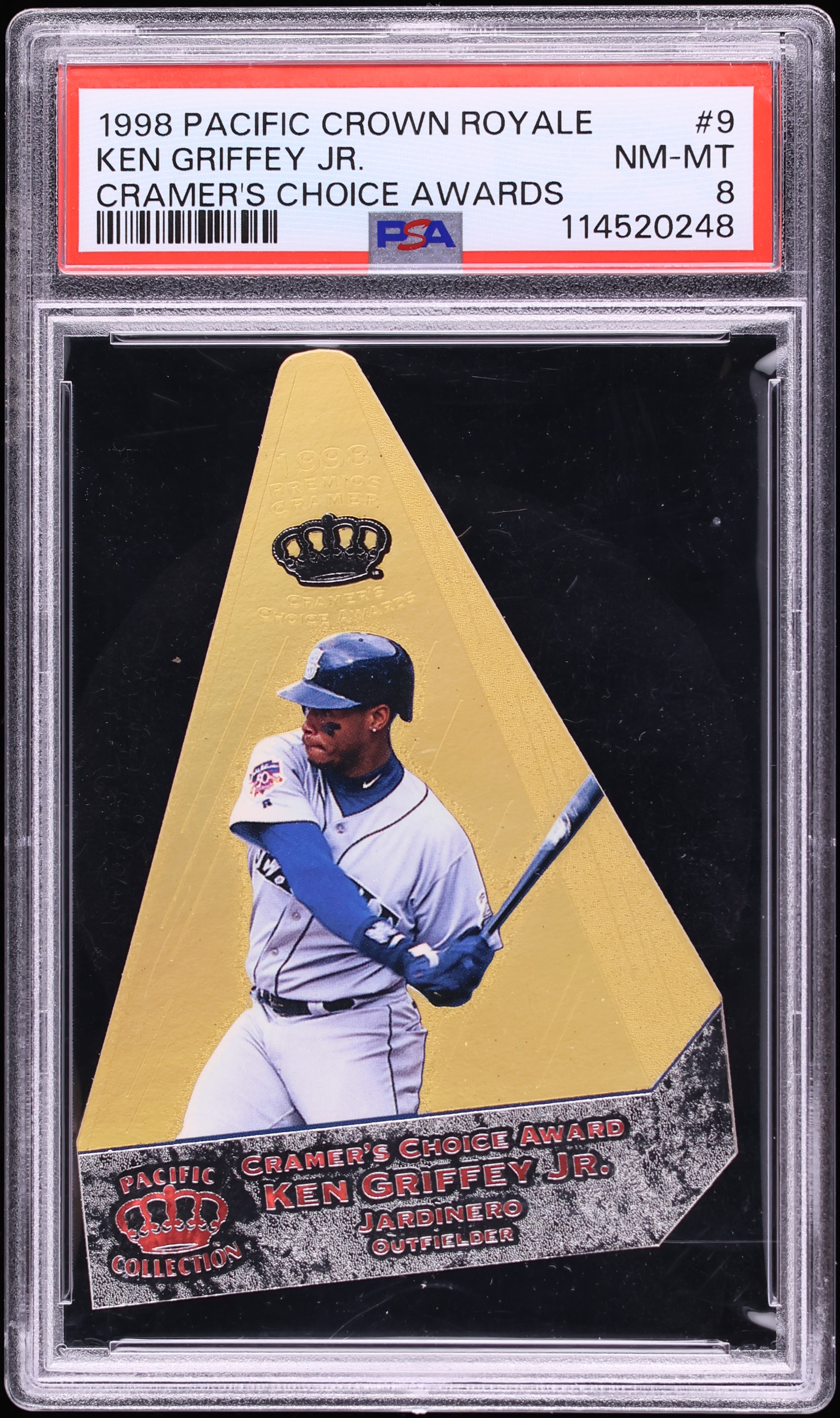 1998 Pacific Crown Royale Cramer's Choice Awards Die-Cut Ken