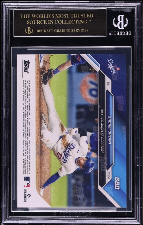 2024 Topps Now Shohei Ohtani #680 BGS 10 PRISTINE, BLACK LABEL
