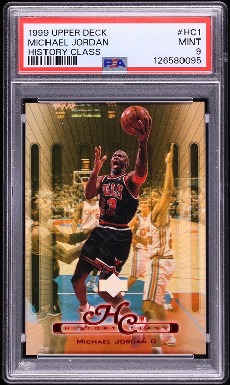 1999 Upper Deck History Class Michael Jordan #HC1 PSA 9 MINT