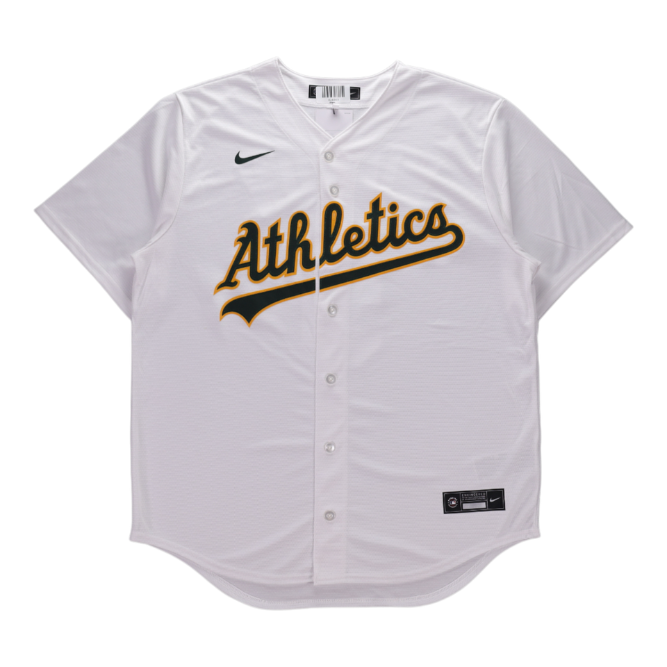 Jacob Wilson Signed Autographed Athletics Jersey - Fanatics AUTH