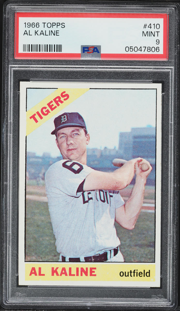1966 Topps Al Kaline #410 PSA 9 MINT