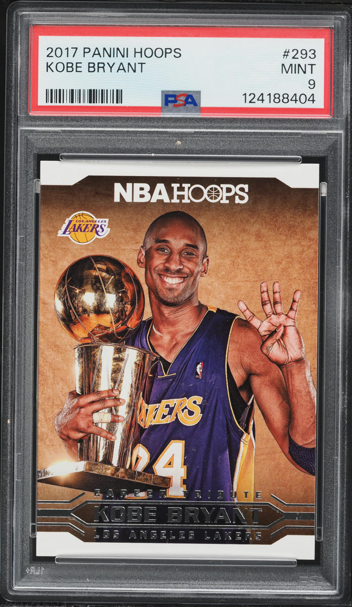 2017 Hoops Kobe Bryant #293 PSA 9 MINT