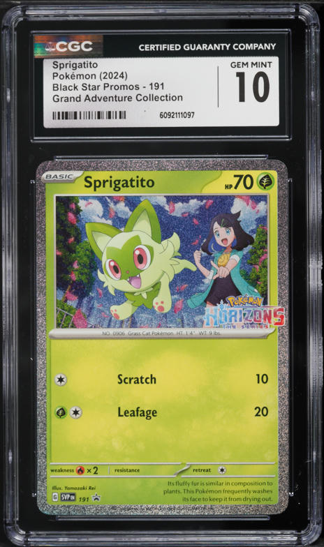 sprigatito pokemon card price [1G] Leafage (20) Weakness / Resistance / Retreat Cost Sprigatito Scarlet & Violet Pokemon