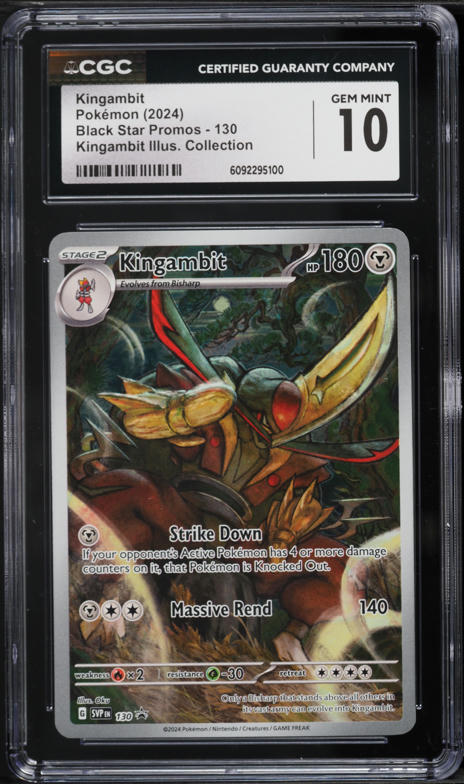 kingambit pokemon card price Kingambit AR Promo Set (Singles) (Promos)  Phurion