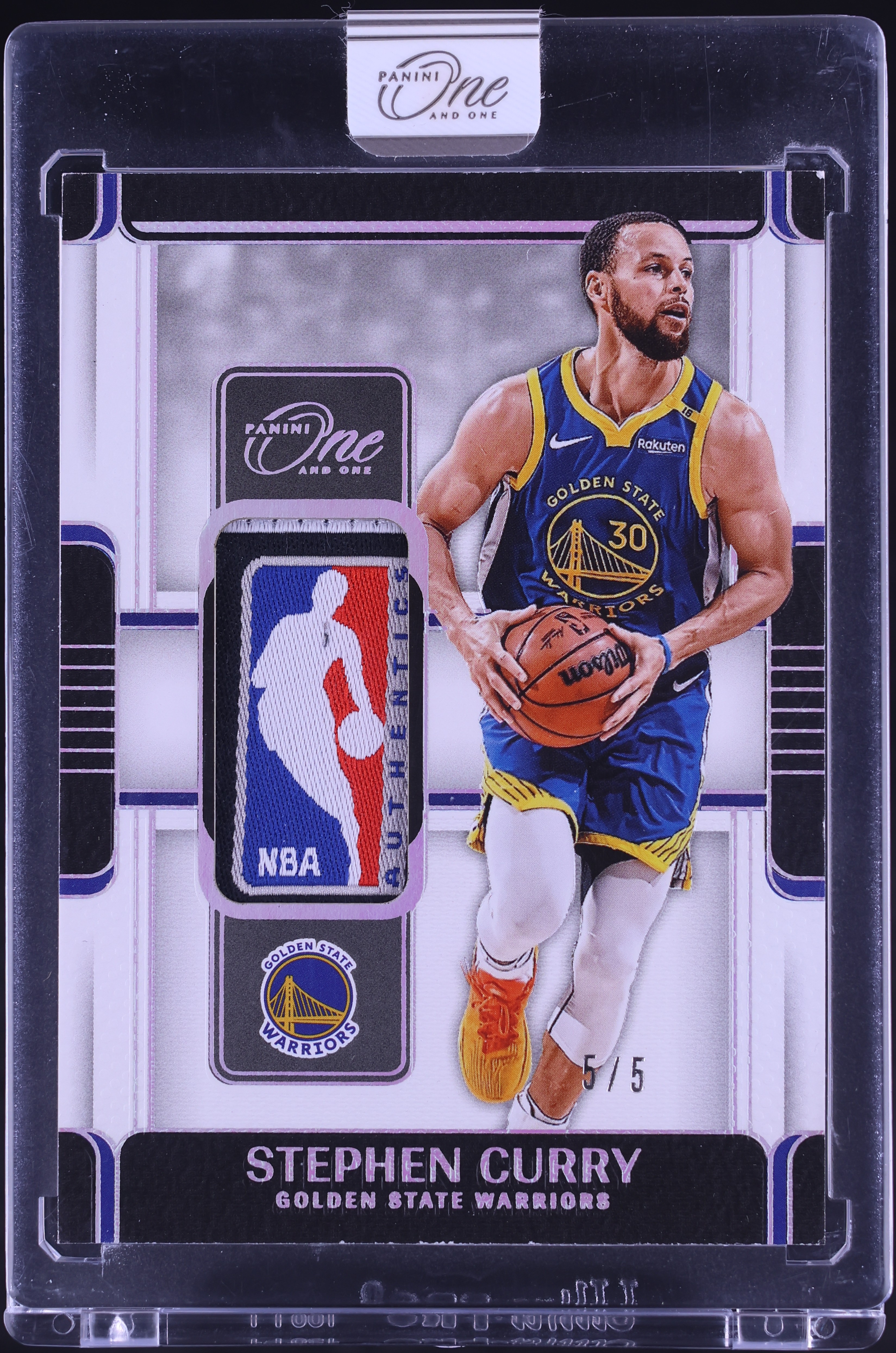 2024 Panini One And One Laundry Tags Stephen Curry NBA LOGOMAN 