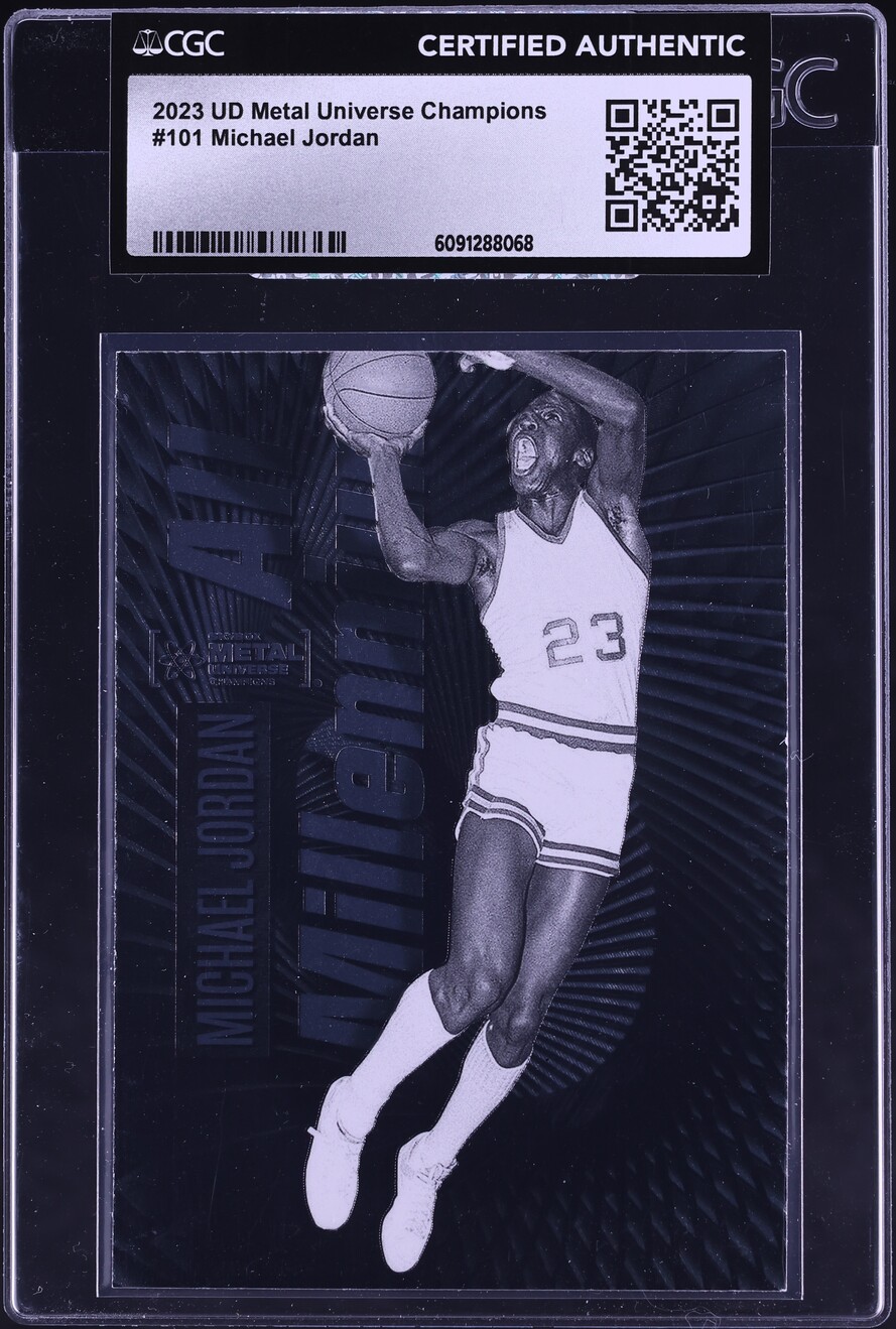 2023 Metal Universe Champions Michael Jordan #101 CGC AUTH on