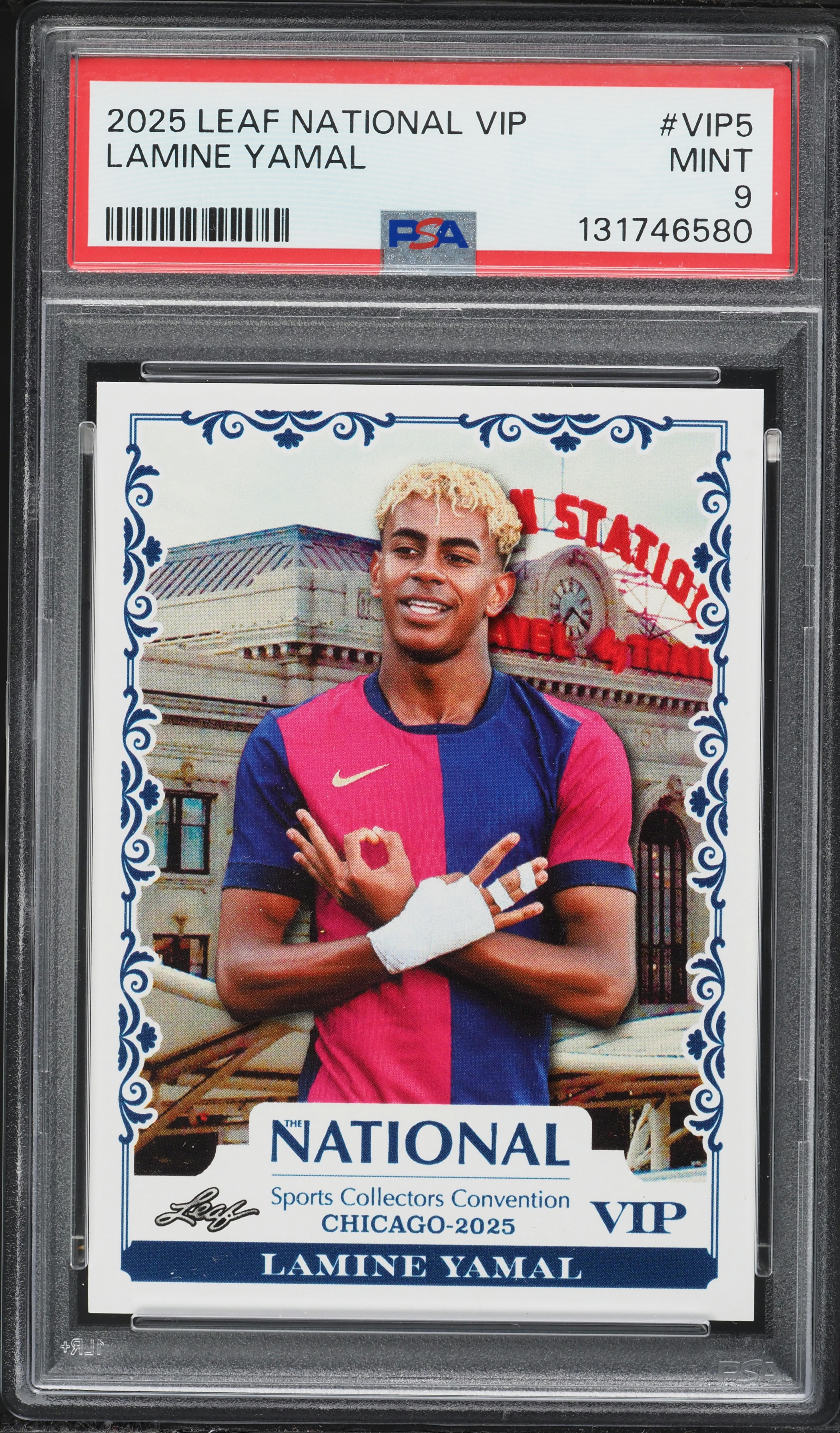 2025 Leaf National Sports Collectors Convention VIP Lamine Yamal