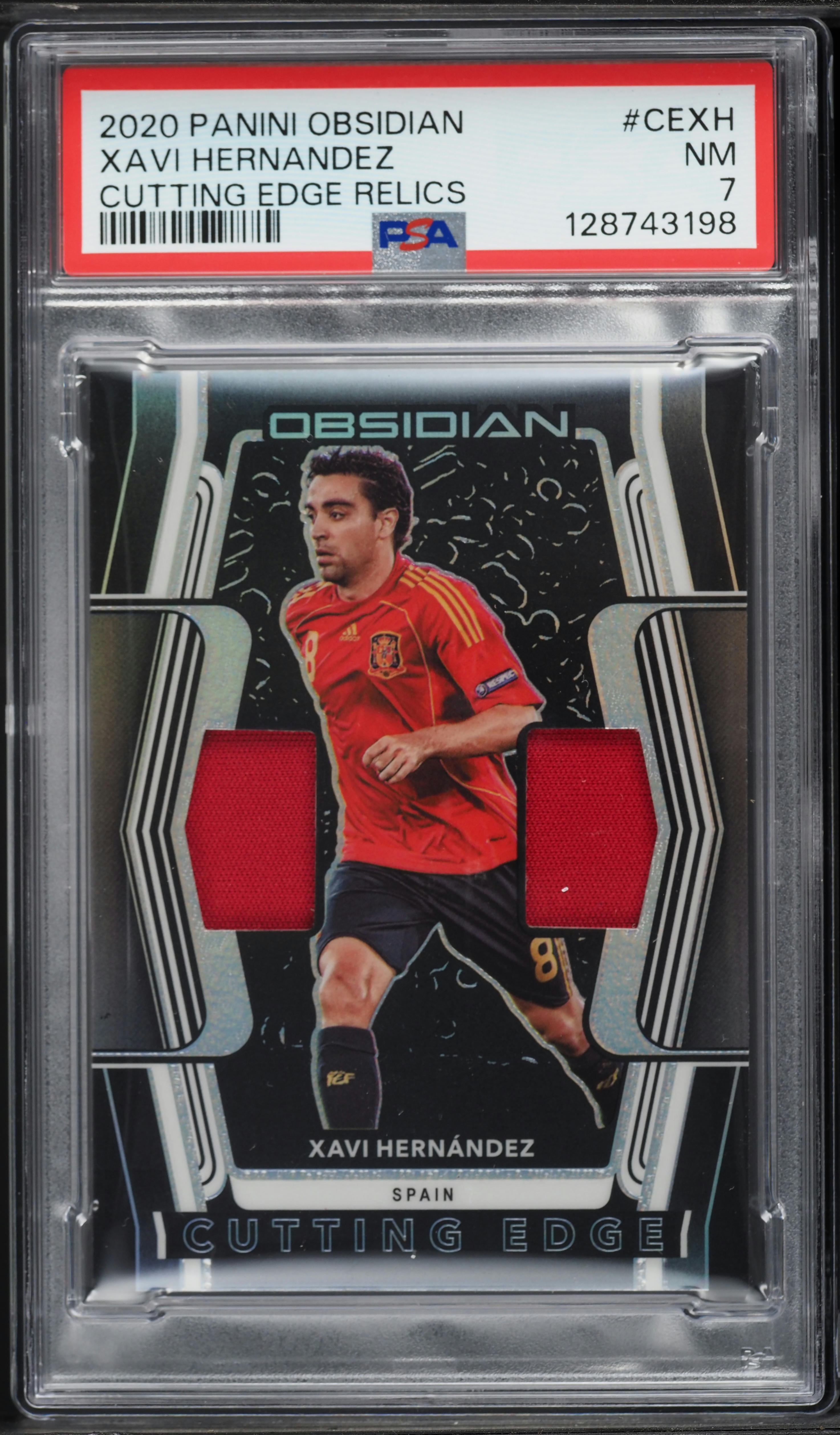 PANINI PRIZM XAVI HERNANDEZ PANINI 直筆サインカード シャビ