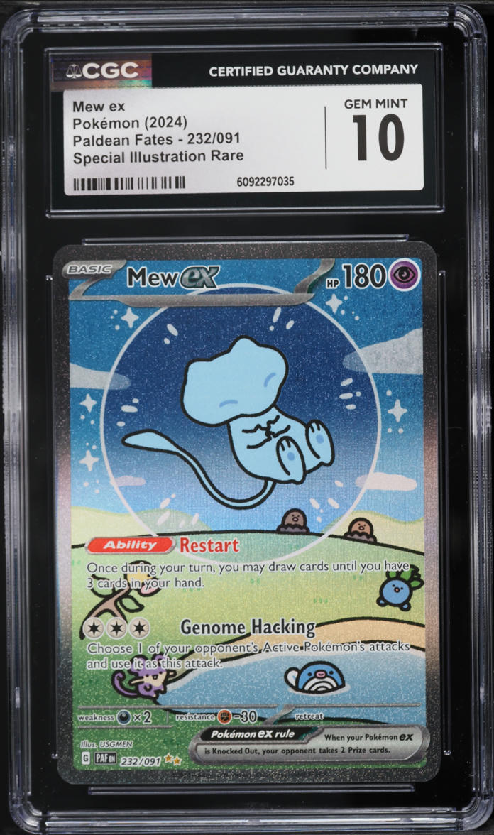 2024 Pokemon Scarlet & Violet: Paldean Fates Mew ex Special