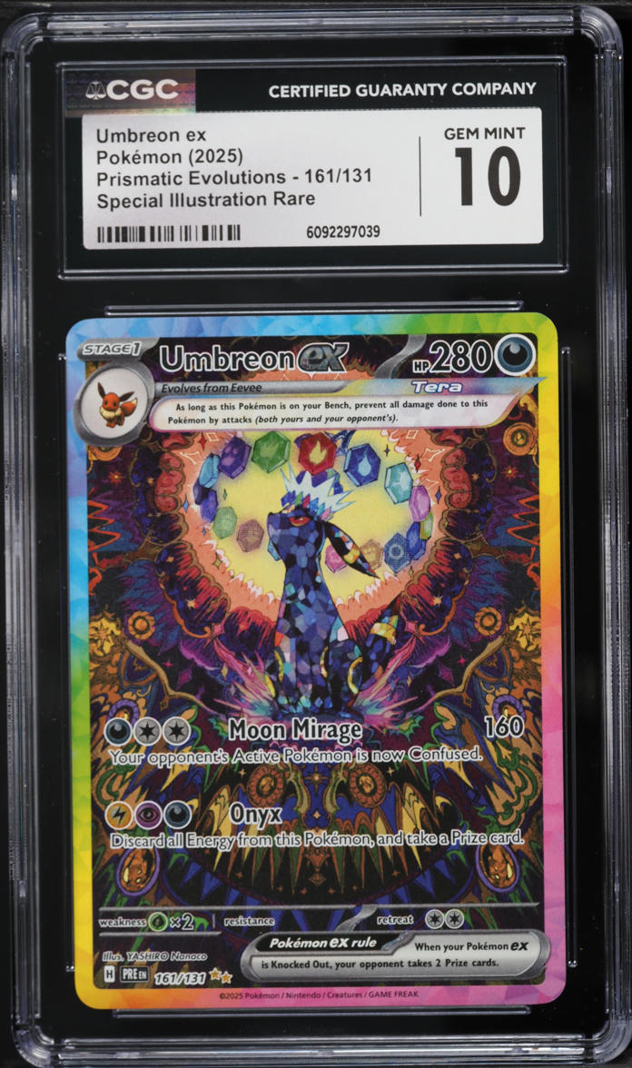 pokemon mystery graded card Pokemon Umbreon VMAX TG23/TG30 PSA 10 – Zapp! Comics main image 0