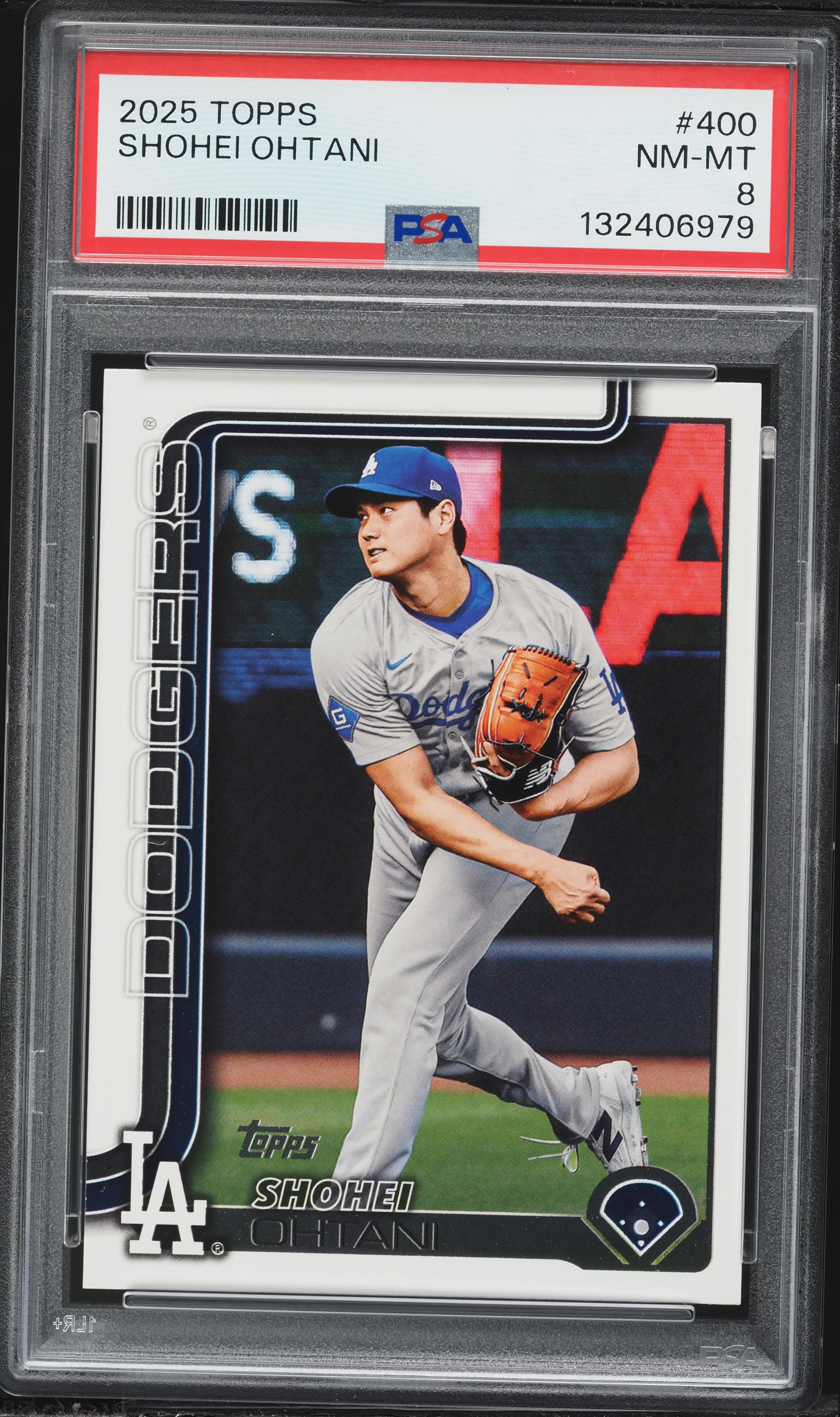 2025 Topps Shohei Ohtani #400 PSA 8 NM-MT on Fanatics Collect