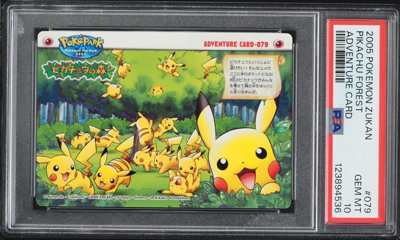 2005 Pokemon Japanese Advanced Generation Zukan Adventure Card