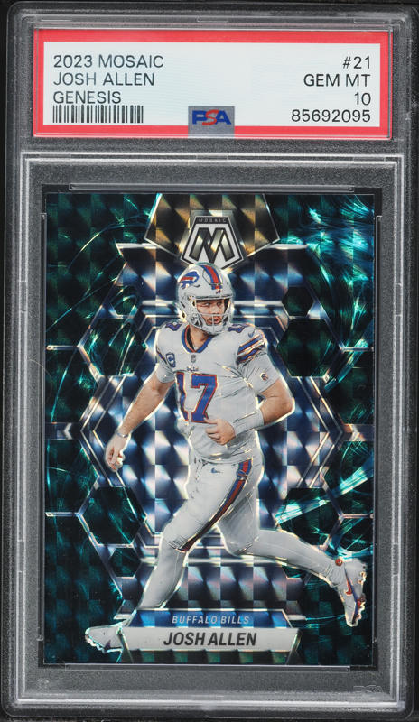 2023 Panini Prizm Manga Josh Allen #M5 PSA 10 GEM MINT on Fanatics