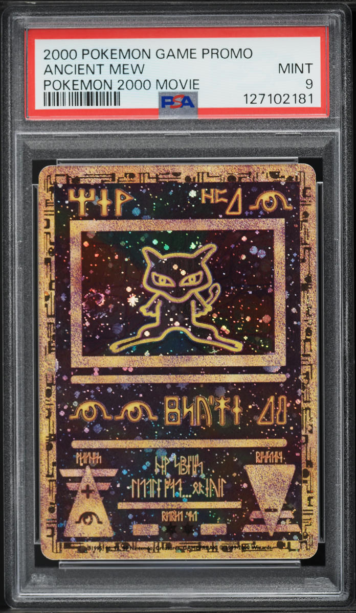 2000 Pokemon 2000 Movie Promo Ancient Mew Holo PSA 9 | Card Ladder