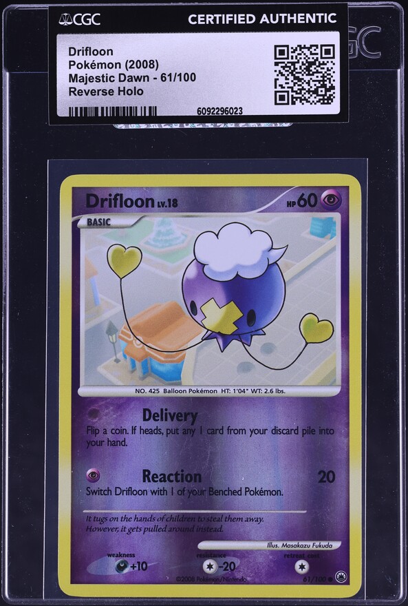 shiny drifloon pokemon card 155/091 Weakness Darkness +10 Resistance Colorless Drifloon #260 Prices | Pokemon