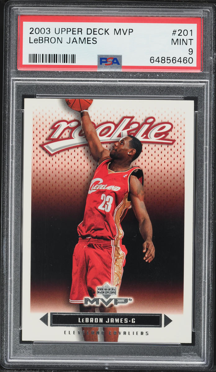 2003 upper deck mvp lebron james
