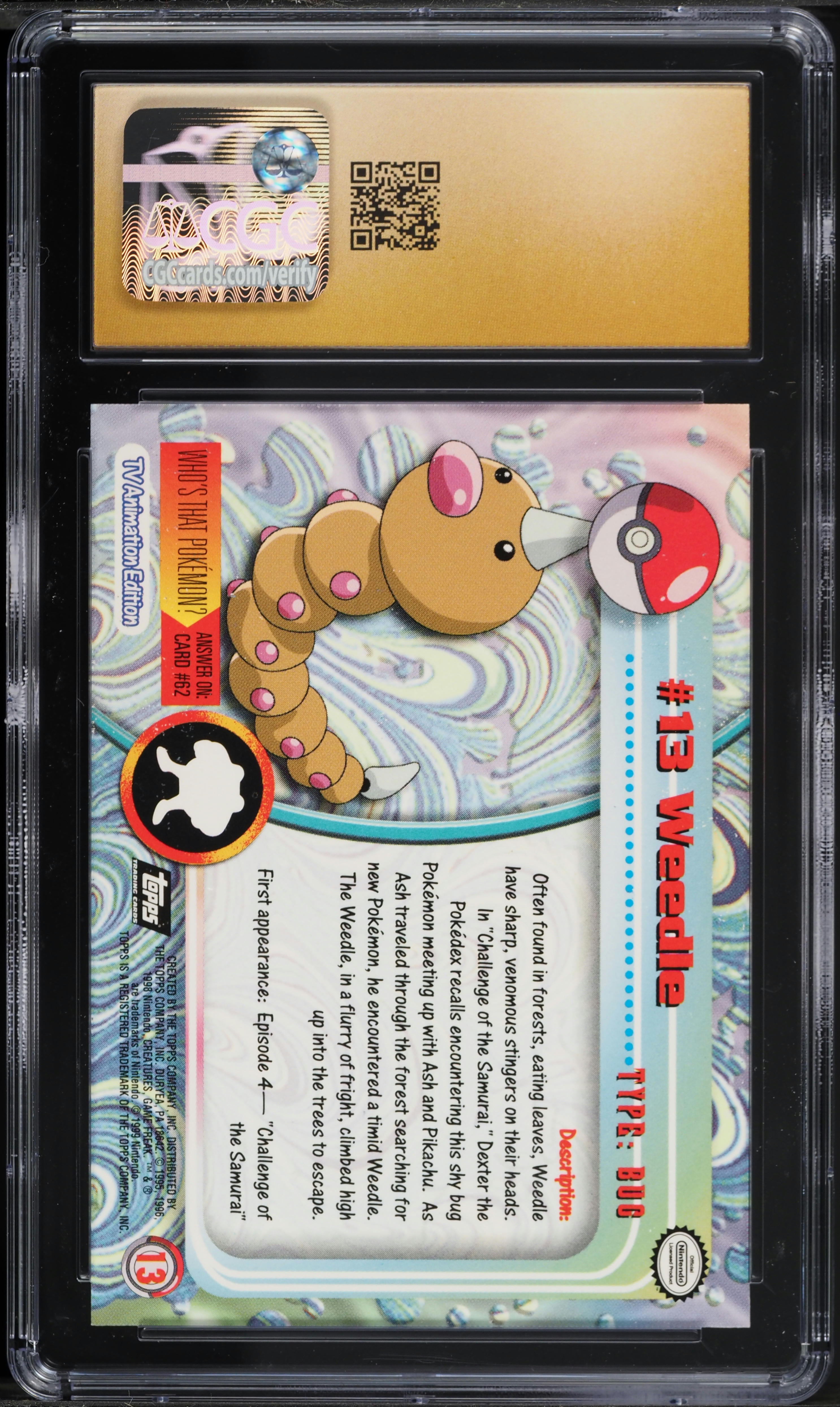 1999 weedle pokemon card value Weedle #13 Prices | Pokemon 1999 Topps TV