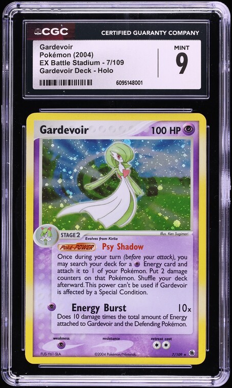 2004 Pokemon EX Battle Stadium Gardevoir Deck Holo Gardevoir #7 CGC 9 MINT  on Fanatics Collect