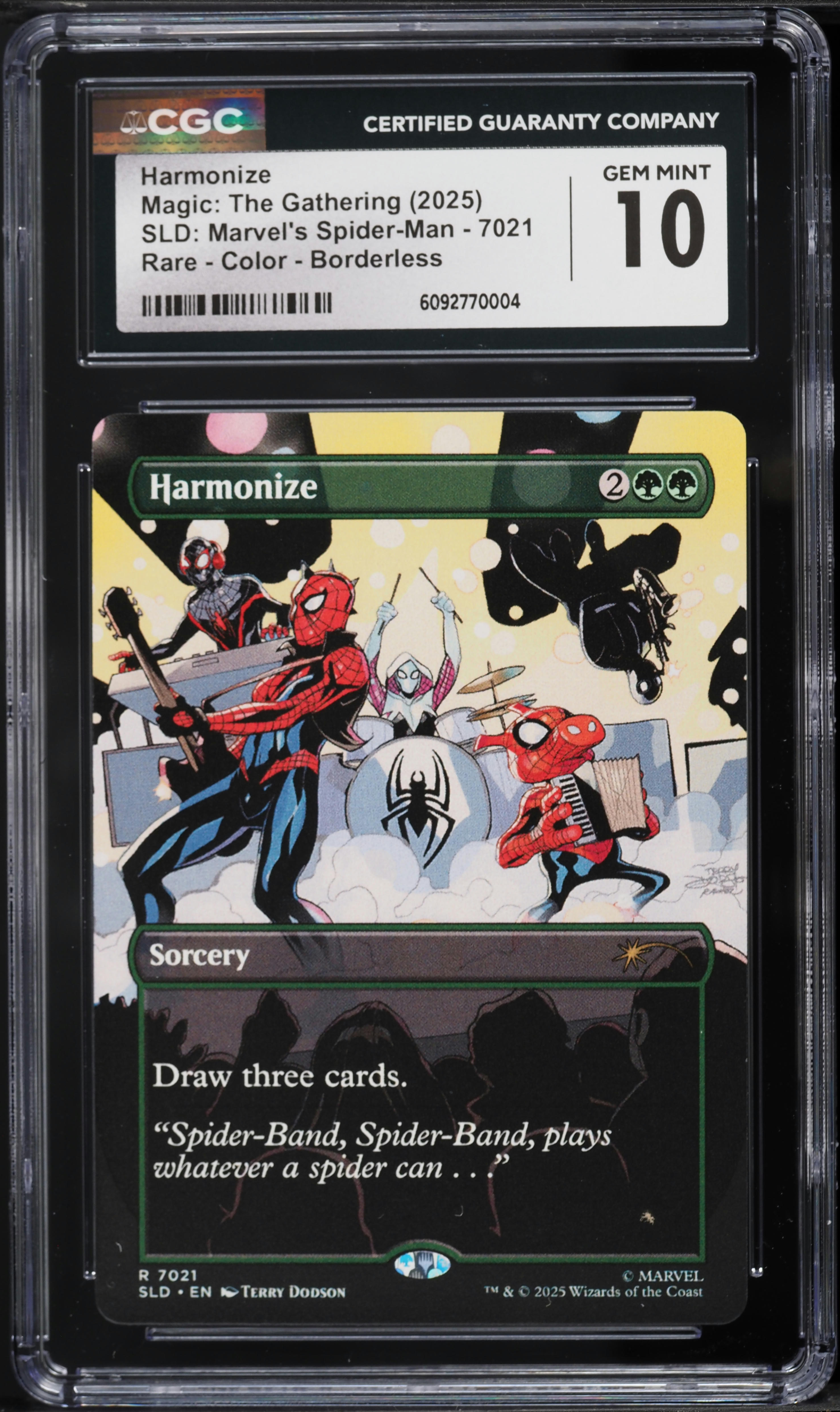 2025 Magic The Gathering SLD Marvel's Spider-Man Color Borderless