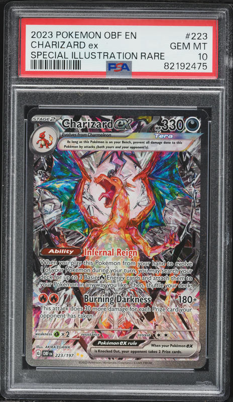 2023 Pokemon Japanese SV Shiny Treasure ex Full Art Charizard EX