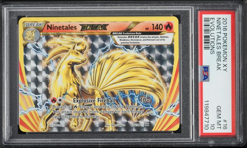 2016 Pokemon Japanese XY Gym Promo Crobat BREAK #XY-P PSA 10 GEM