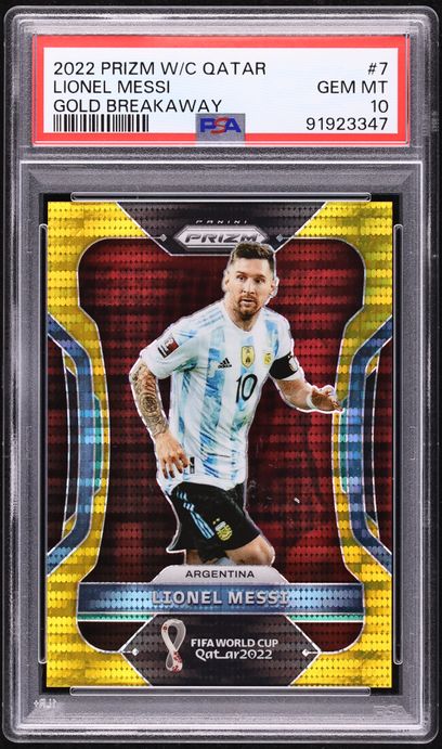 2022 World Cup Qatar Final Full Ticket Lionel Messi WC CHAMP AUTO