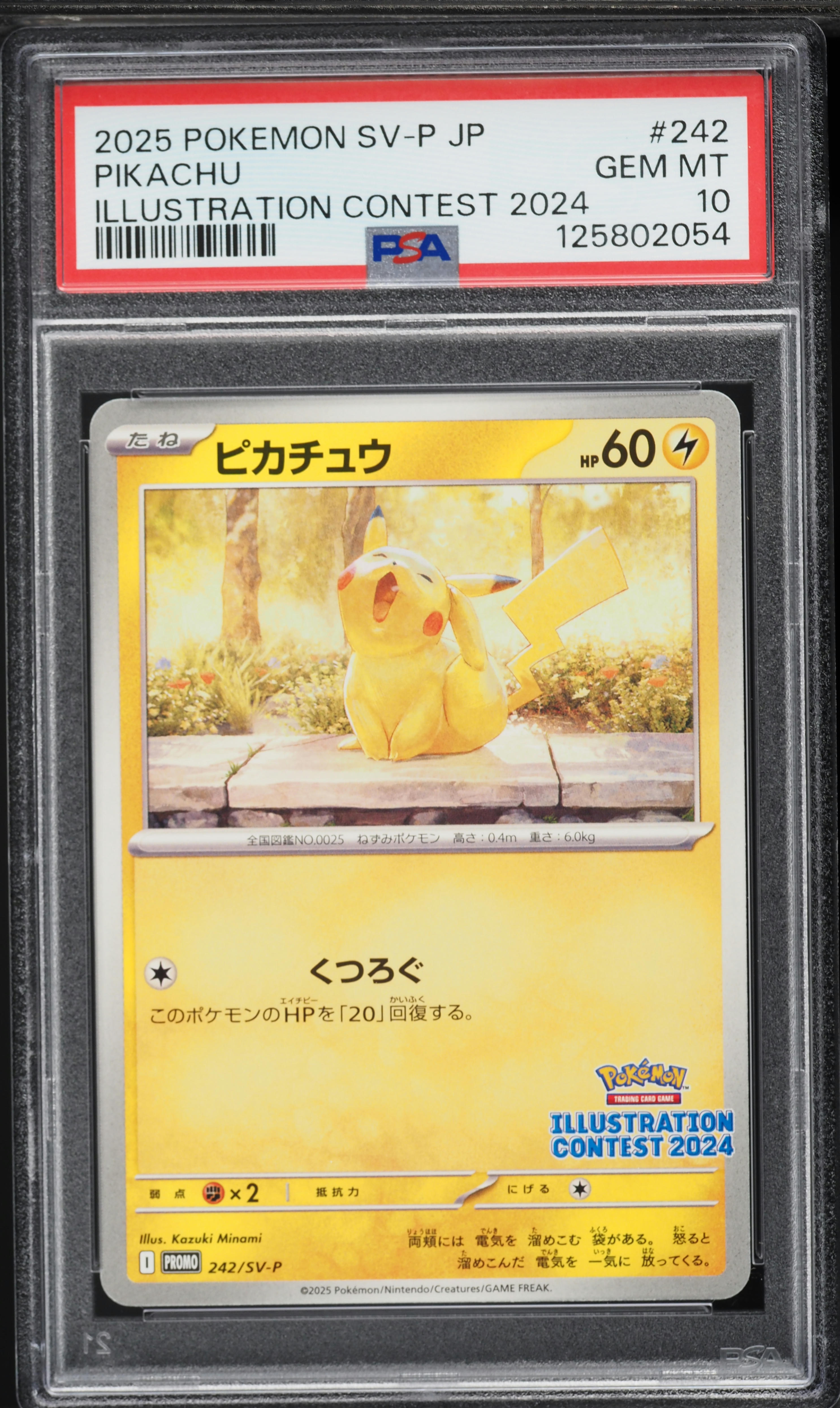 2025 Pokemon Japanese Scarlet & Violet Promo Illustration Contest