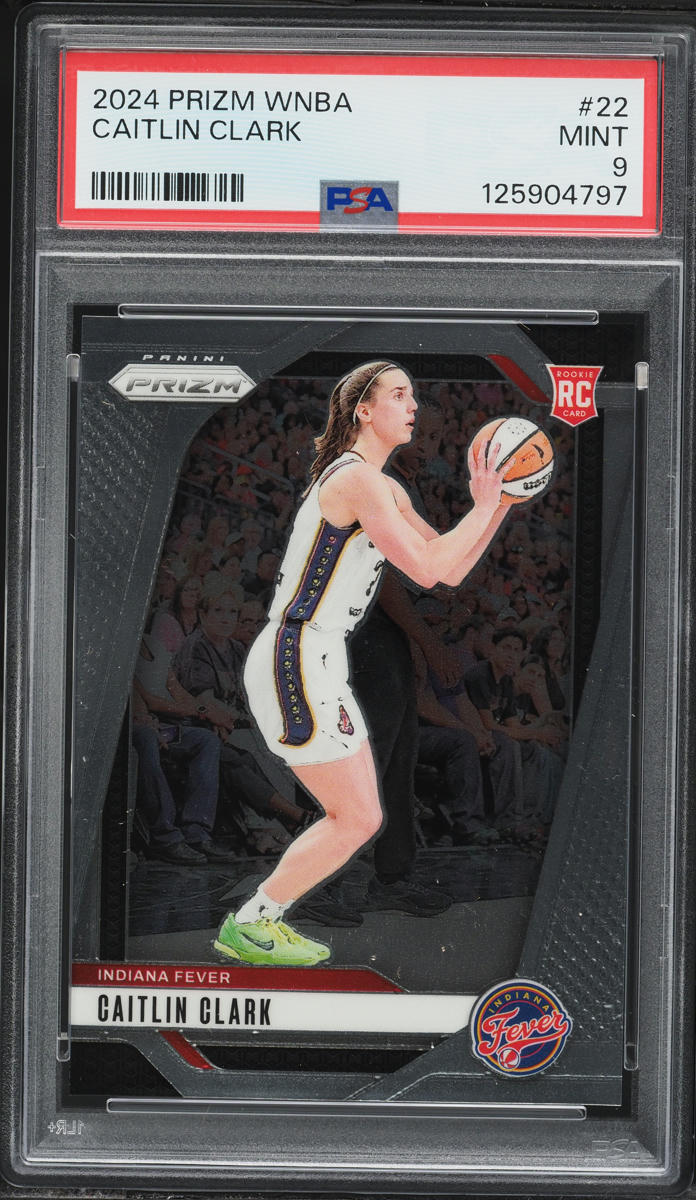 2024 Panini Prizm WNBA Caitlin Clark ROOKIE #22 PSA 9 MINT