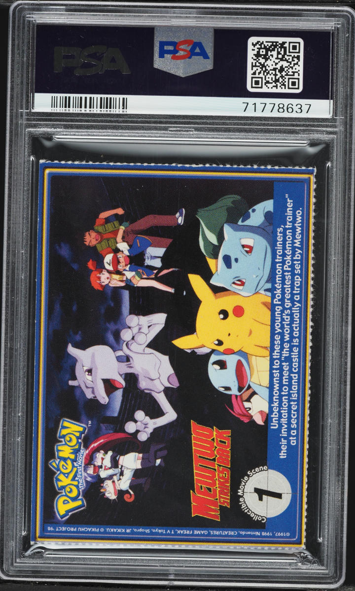 1999 Pokemon Burger King Perforated Charizard #6 PSA 9 MINT