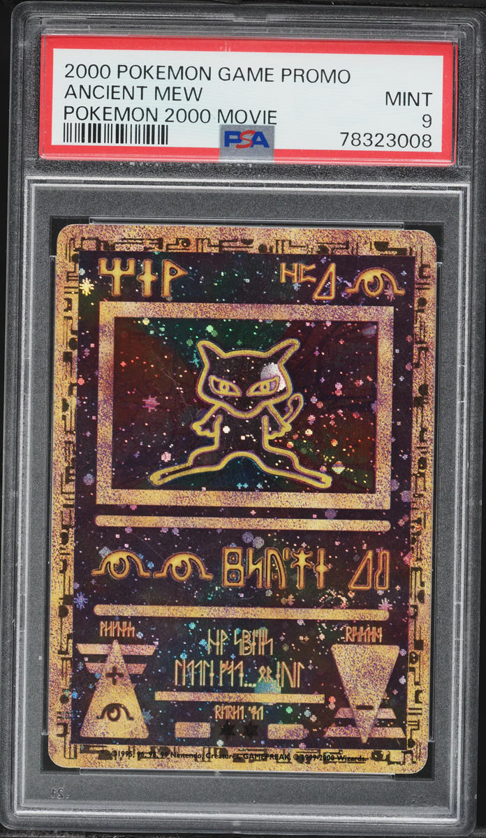 2000 Pokemon 2000 Movie Promo Ancient Mew Holo PSA 9 | Card Ladder
