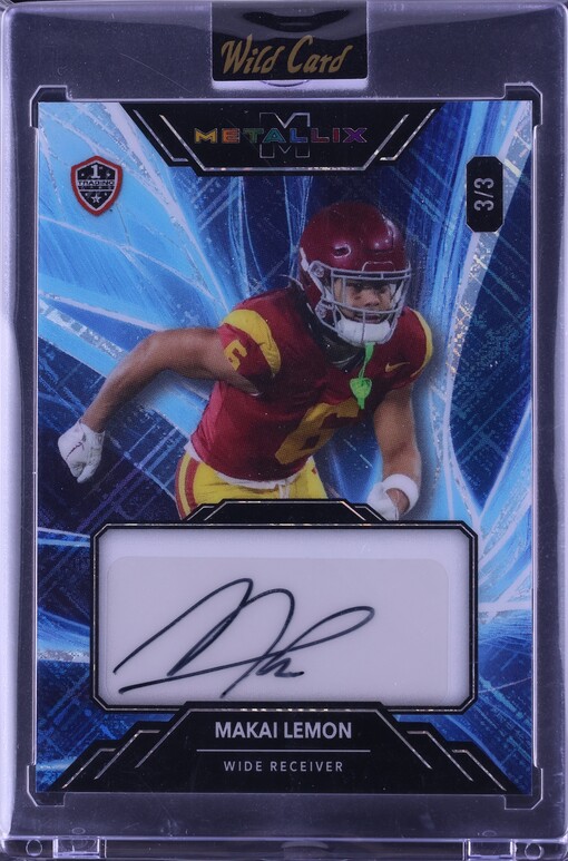 2025 Wild Card American Metallix Light Blue Cross Hatch Makai