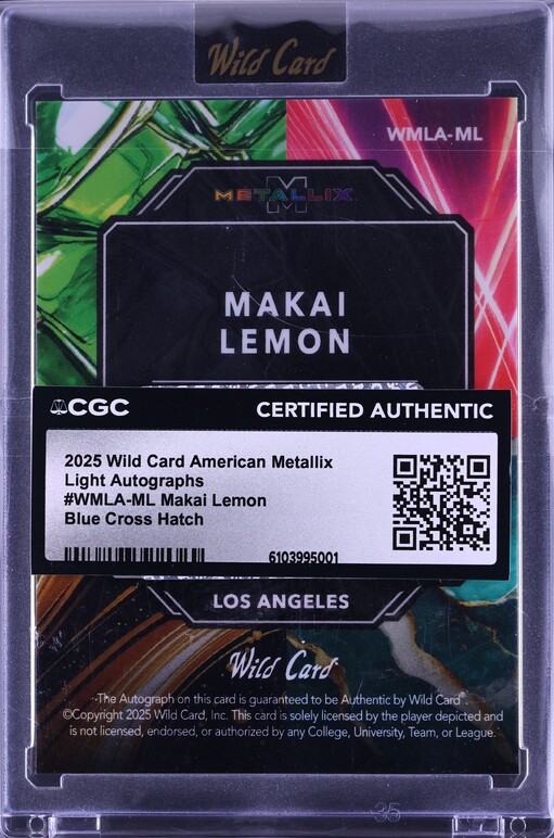 2025 Wild Card American Metallix Light Blue Cross Hatch Makai