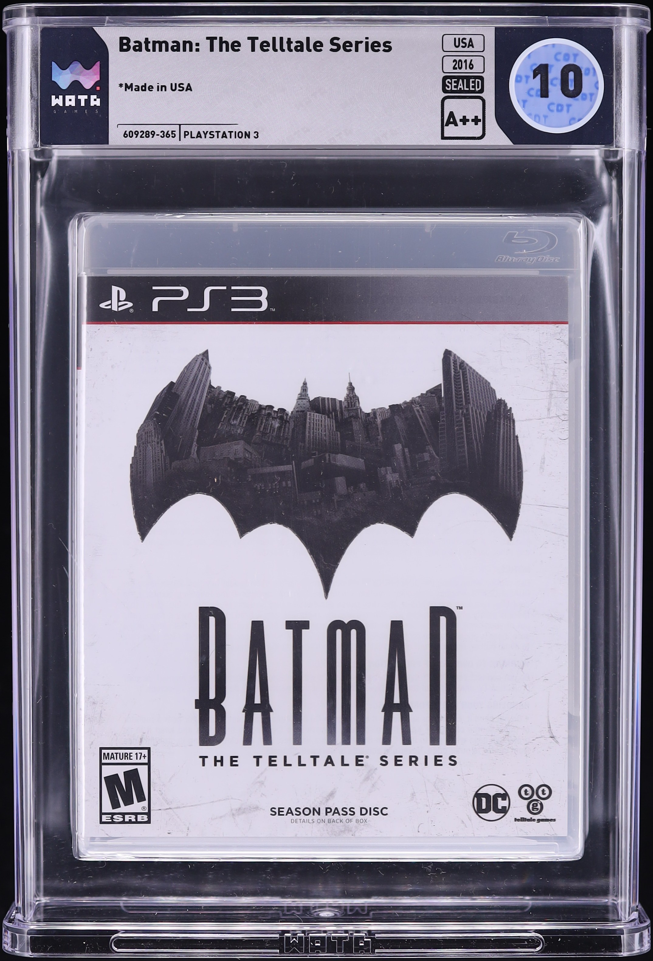 Jeu Batman : The Telltale Series - Version FR Neuve Pour PS3, PEGI 18, Scellé