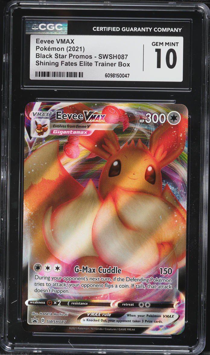 2021 Pokemon SWSH Shining Fates Elite Trainer Box Alt Art Eevee