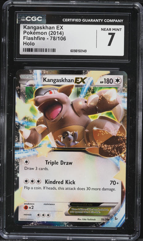 m/mega kangaskhan pokemon card xy flashfire holo rare - Mega-Kangaskhan-EX (109) - Description coming soon... 2014 Pokmon XY Flashfire Mega