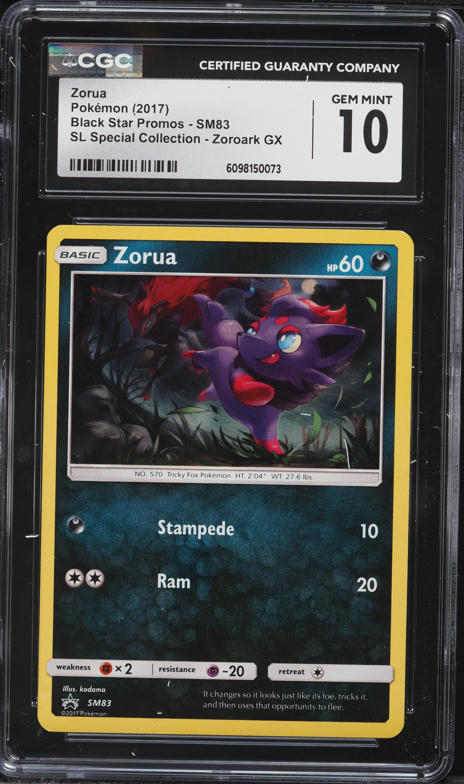 2011 Pokemon Japanese Black & White Promo Dark Rush Zorua #116 PSA