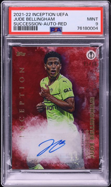 RC PSA9 ベリンガム サインカード topps inception Buy Now: Graded Sports/Trading Cards & Collectibles | Fanatics Collect