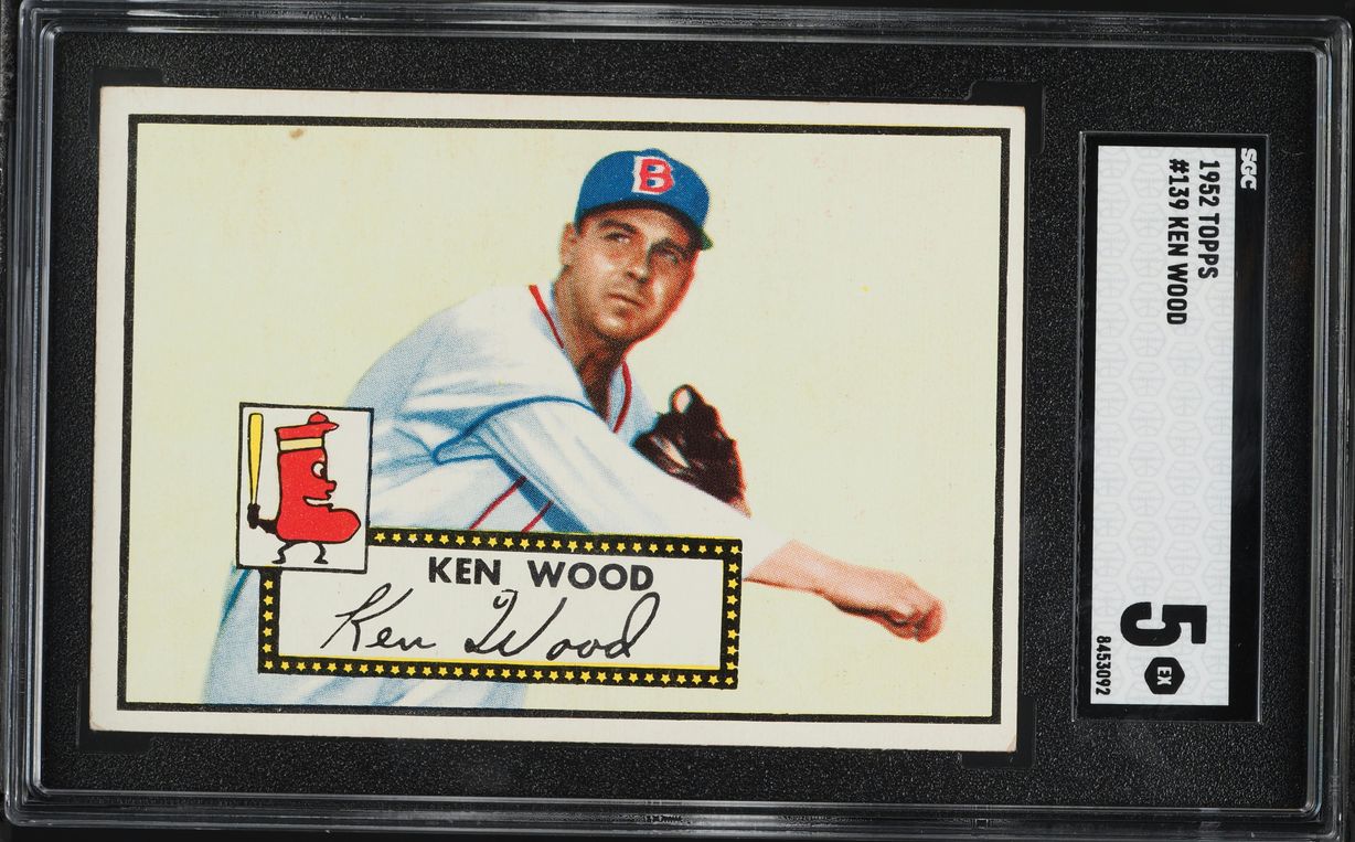 1952 Topps Ken Wood #139 SGC 5 EX