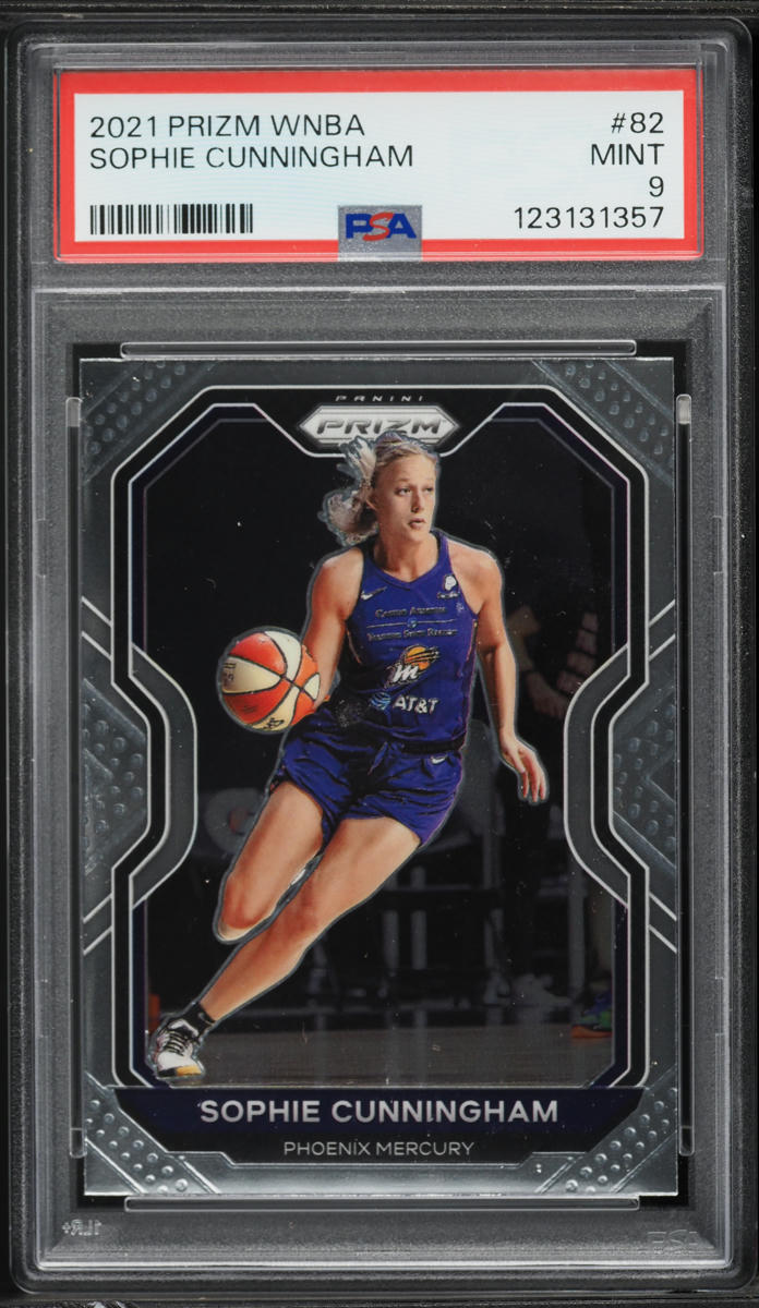 2021 Panini Prizm WNBA Sophie Cunningham #82 PSA 9 MINT on