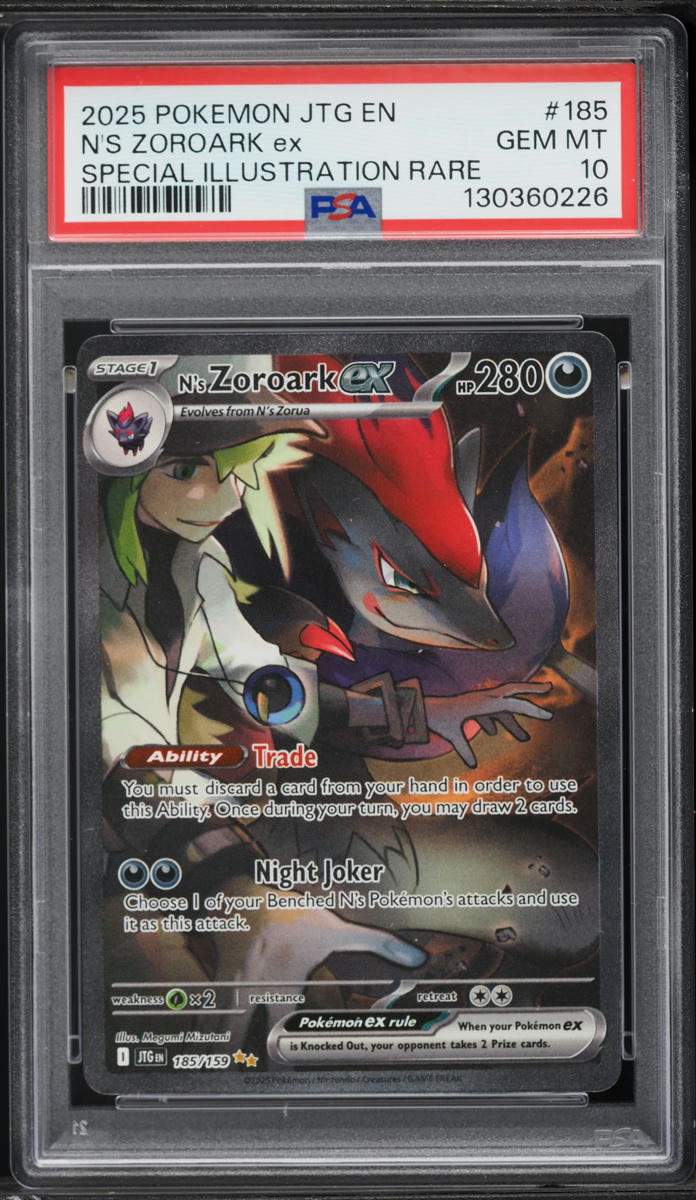2025 Pokemon Scarlet & Violet Journey Together SIR N's Zoroark ex
