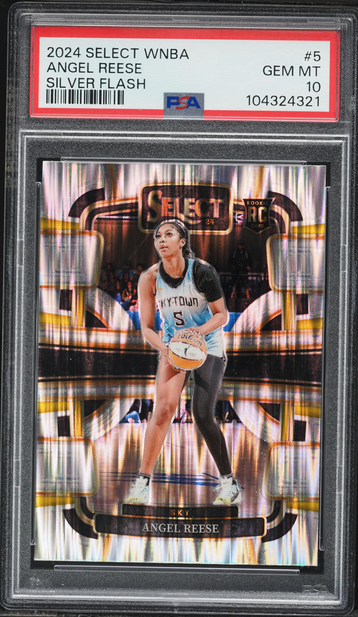 2024 Select Concourse WNBA Silver Flash Angel Reese ROOKIE #5 PSA 10 GEM MINT